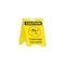 Brady Warning System Floor Stand, 20" H, 12" W, Plastic, Rectangle, English, 47243 47243 - alternate 1
